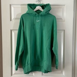 NWT Nike Phoenix Fleece Oversized Pullover Hoodie Sweatshirt in Green